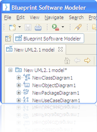 Blueprint Software Modeler - Community Edition screenshot